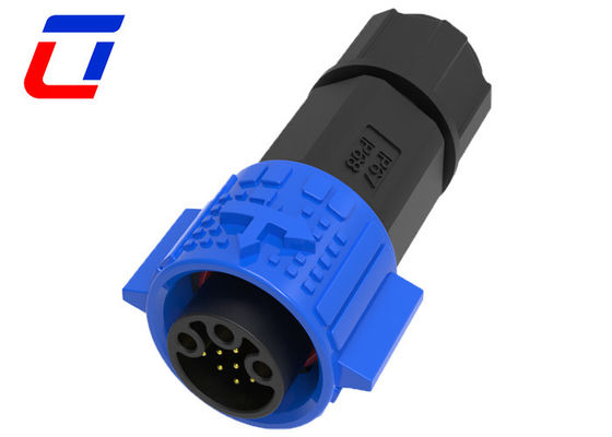 XLR Plug Socket Αδιάβροχα Multi Pin Connectors 300V 3 Γυναικεία ισχύς 9 Άνδρας σήμα