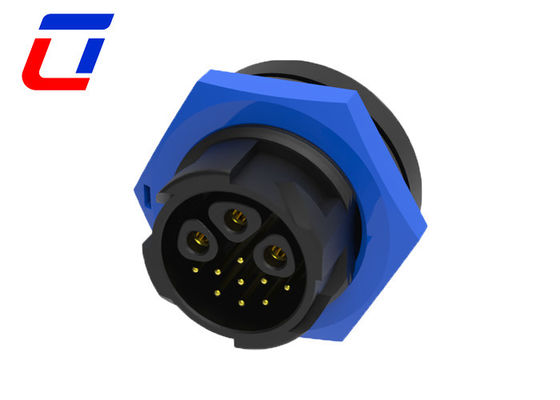 XLR Plug Socket Αδιάβροχα Multi Pin Connectors 300V 3 Γυναικεία ισχύς 9 Άνδρας σήμα