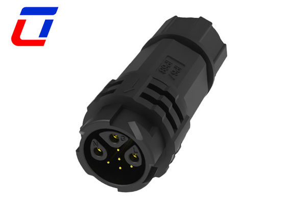 Υδροφρόνητος κυκλικός σύνδεσμος IP67 15A 3+5 Pin για εξωτερικό φωτισμό