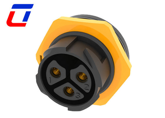 50A εξωτερικός αδιάβροχος σύνδεσμος IP67 600V 3 καρφίτσες σύνδεσμος άνδρα προς γυναίκα