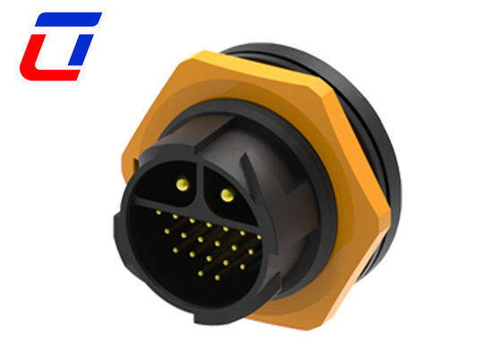 2 πιν Power Waterproof Cable Connector 20 πιν εξωτερικά ηλεκτρικά καλώδια