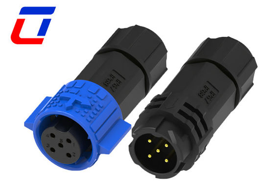 10A 5 Pin Αδιάβροχος συνδετής LED M19 Σύνδεσμοι καλωδίων φωτισμού τοπίου