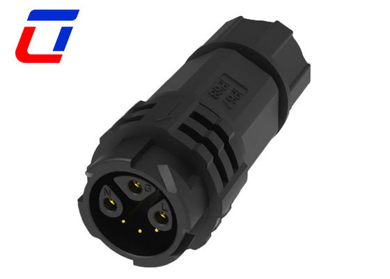 6 Pin Αδιάβροχα LED συνδετήρες 3 Δύναμη 3 Σήμα για τοπίο φωτισμού