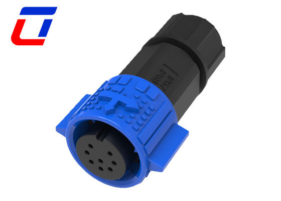 8 πιν Quick Lock Υδατοστεγές ηλεκτρικές συνδέσεις M19 Σημάδι Άντρας Γυναίκα 300V