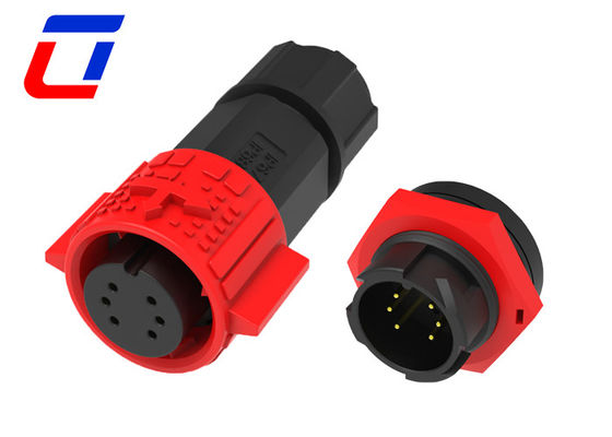 Κλειδωτικό 5A Αδιάβροχο συνδετήρα 6 Pin Wire To Board Cable Plug Connector