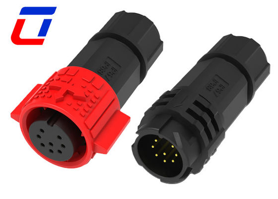 OEM ODM Αδιάβροχο 8 Pin Data Connector M19 Push Lock IP67 Σύνδεσμος καλωδίου