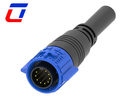 9 Πιν αρσενικό 12 Volt υδατοασφαλής σύρμα συνδέσμους M19 θηλυκό σύνδεσμο διαφράγματος