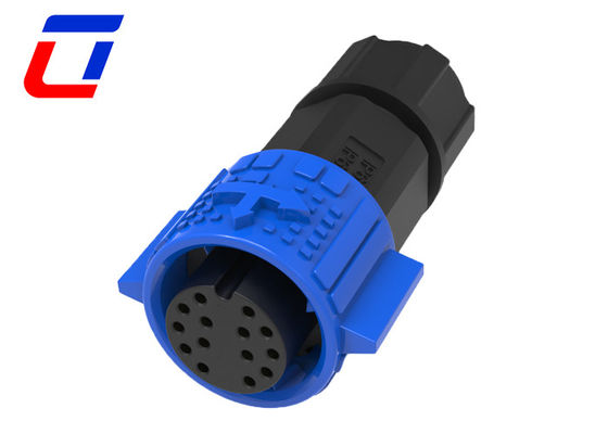 5A 14 Pin Round IP67 Αδιάβροχος σύνδεσμος M19 Τύποι σύνδεσμων καλωδίου προς το πίνακα