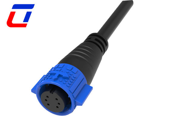 Σύνδεσμος υδατοασφαλούς καλωδίου Quick Lock 6 Core M19 Ip67 Σύνδεσμος τοποθέτησης πάνελ