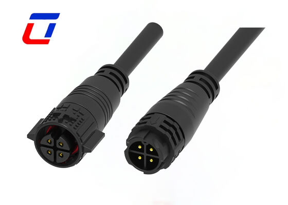 300V 15A IP67 Αδιάβροχο M19 4 Pin Άντρας προς θηλυκό εξωτερικό σύνδεσμο ρεύματος