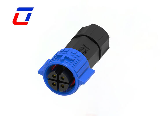 300V 15A IP67 Αδιάβροχο M19 4 Pin Άντρας προς θηλυκό εξωτερικό σύνδεσμο ρεύματος