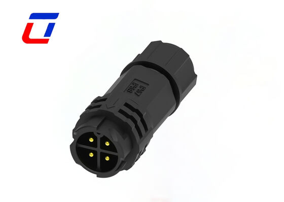 300V 15A IP67 Αδιάβροχο M19 4 Pin Άντρας προς θηλυκό εξωτερικό σύνδεσμο ρεύματος