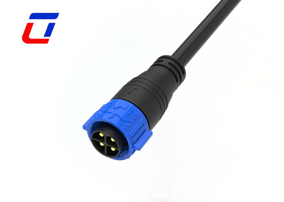 Υδατοασφαλείς ηλεκτρικοί 500V M25 4 πιν υδατοασφαλείς σύνδεσμοι κλειδαριού πίεσης