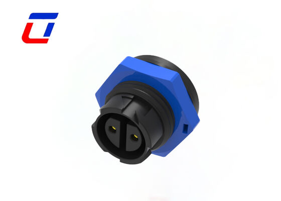 2-Πιν κυκλικός σύνδεσμος τροφοδοσίας M16 10A 300V Αδιάβροχος αρσενικός θηλυκός βύσμα