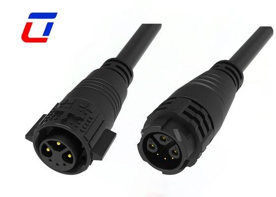 300V Χυτός Συνδετήρας Καλωδίου M19 3+3 Multi Pin Quick Lock LED Wire To Wire Connector