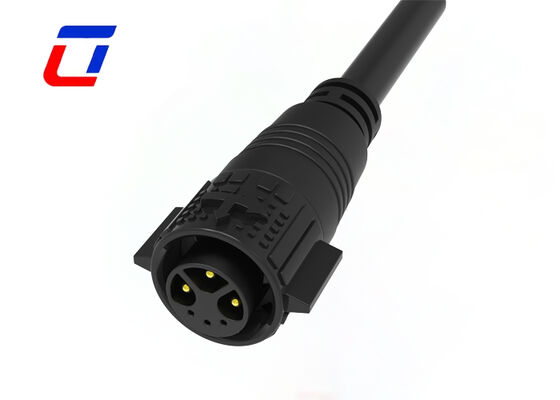 300V Χυτός Συνδετήρας Καλωδίου M19 3+3 Multi Pin Quick Lock LED Wire To Wire Connector