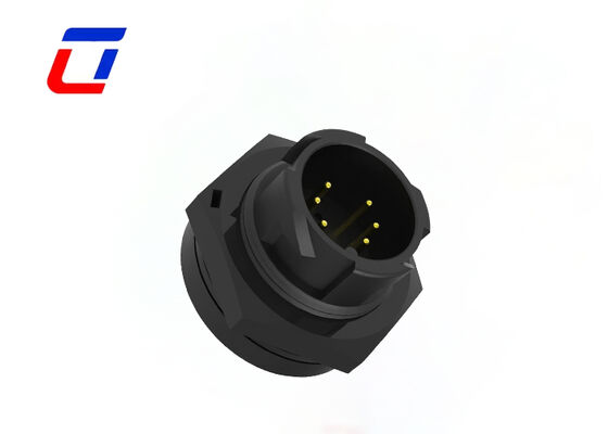 15A M19 6Pin Αδιάβροχο χαμηλής τάσης συνδετήρες ODM Plug And Socket Connector