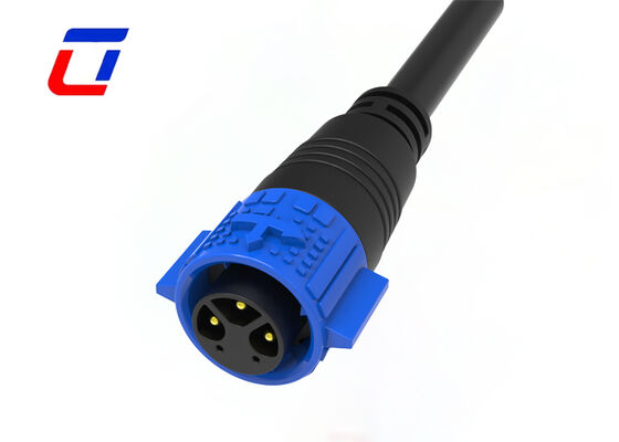 M19 IP67 3+2 Pin Waterproof Connector 300V Wire To Wire Connector Types