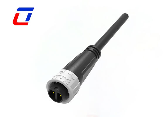 10A Ταχείας Σύνδεσης Ηλεκτρικοί Σύνδεσμοι M16 2 Pin Εξωτερικού Χώρου Αδιάβροχος Σύνδεσμος Ρεύματος