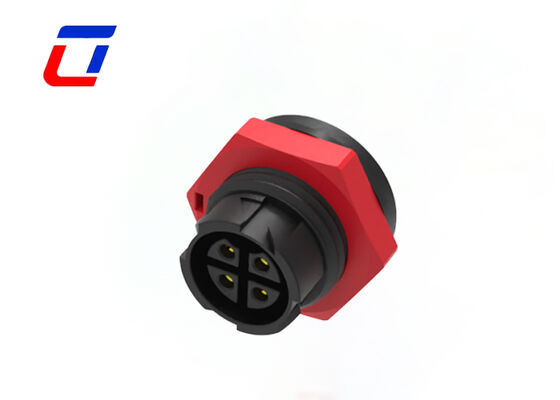 M16 Άνδρας Γυναίκα Συνδετήρας 10A 4 Πιν TUV Plug Socket Connectors για την ενέργεια