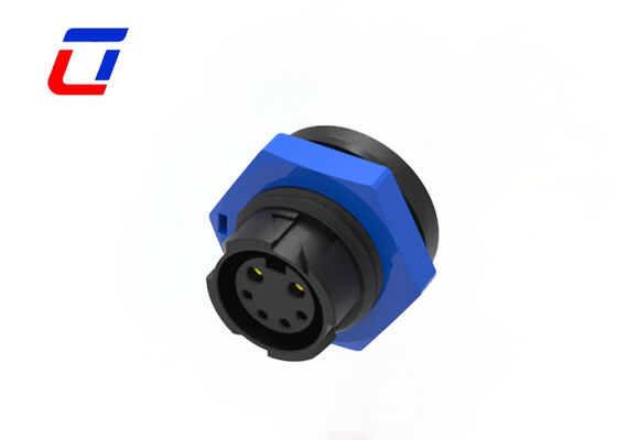M16 2+4 Pin Wire To Board Connector ODM Industrial Power And Signal Plug Socket Ηλεκτρική ενέργεια και σήμα