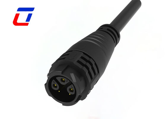 M19 3+2 Pin Inline Waterproof Connector Push Lock Power Signal Connector Factory