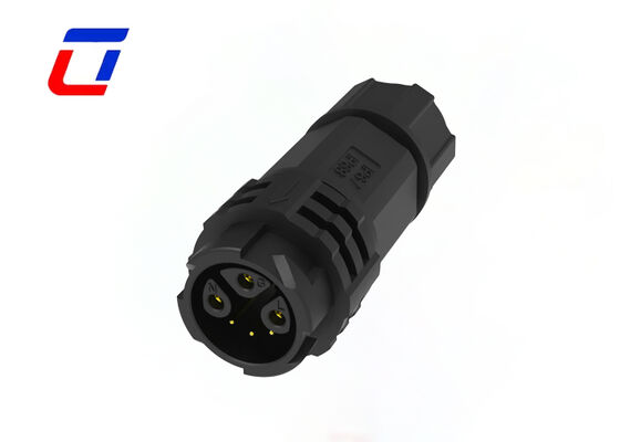 M19 3+3 Pin Cable To Cable Connector Quick Connect Power and Signal Connectors Ηλεκτρική ενέργεια και σήμα