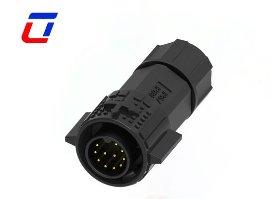 11 Pin M19 Circular Connector Panel Mount IP67 Connectors Waterproof Automotive