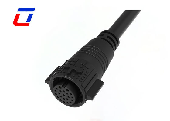M19 2+20 Pin Led Light Connector Quick Connect Male Female Cable Connector