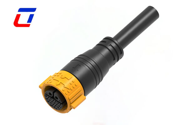 M25 2+20 Pole Cable Connector Quick Release IP67 Solar Wire To Board Connectors