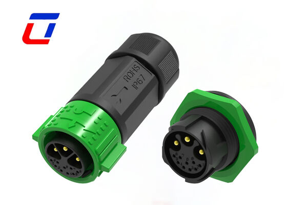 300V M25 3+9 Pin Waterproof Connector Push Pull Multi Pin ODM Τύποι συνδέσμων