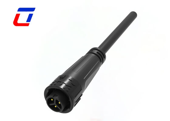 M16 Wire To Wire Power Connector Rohs Waterproof 300V Connector 3 Pin For Power