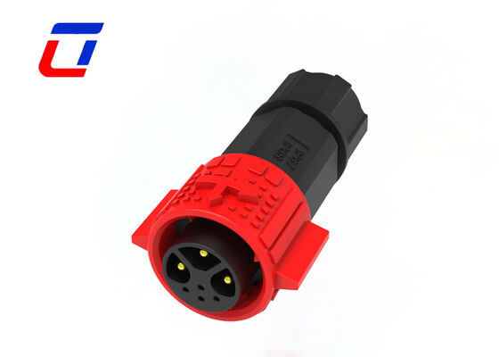 M19 Round Connector Types 3+4 Pin Waterproof Plastic PA66 Power Data Connectors