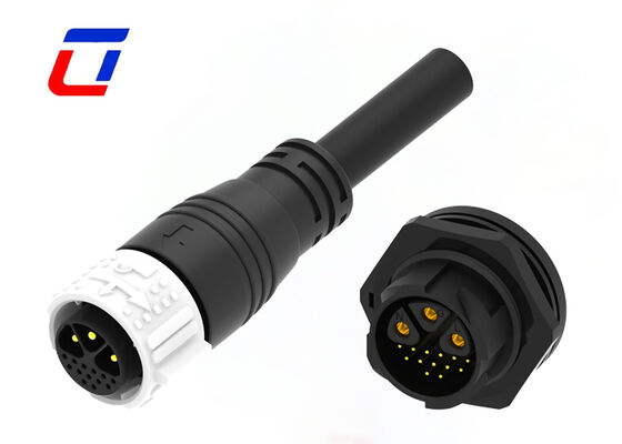M25 3+13 Πιν υδροστενές συνδέσεις για τοπίο φωτισμού εξωτερικών καλωδίων συνδέσεων χονδρέμποροι