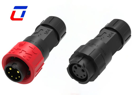 M16 300V Στρογγυλός σύνδεσμος XLR Αδιάβροχος 2+4 Πολυπινικοί σύνδεσμοι