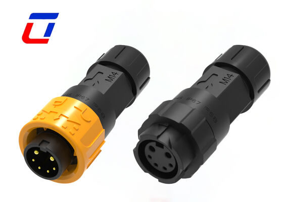 M16 300V Στρογγυλός σύνδεσμος XLR Αδιάβροχος 2+4 Πολυπινικοί σύνδεσμοι