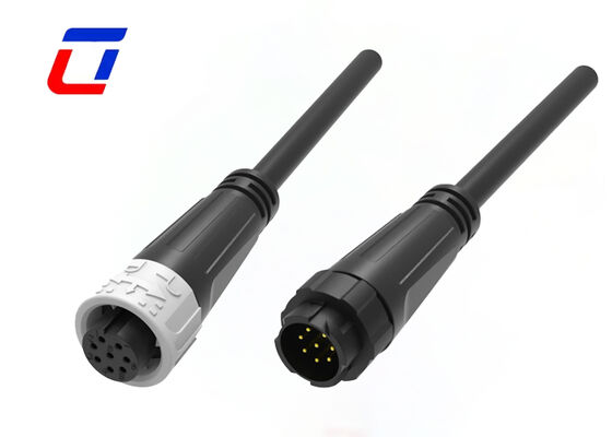 300V M16 8 Pin Push Pull Cable Connectors Άντρας Γυναίκα Σχηματισμός Σημείων