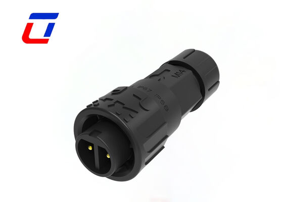 M16 10A IP67 Συνδετήρες Αδιάβροχο Quick Lock Γυναικείο προς αρσενικό συνδετήρα για ενέργεια