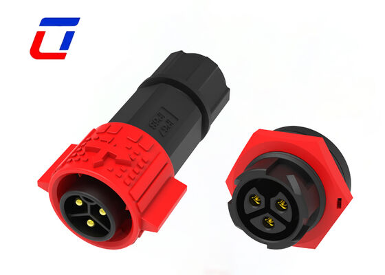 IP67 3 πιν αρσενικές θηλυκές συνδέσεις M19 20A βιομηχανικός κυκλικός σύνδεσμος