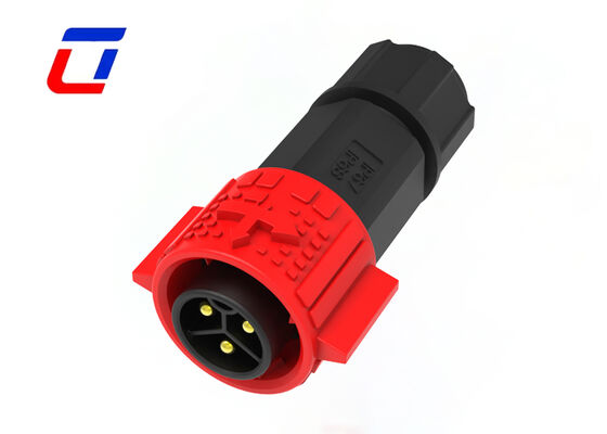 IP67 3 πιν αρσενικές θηλυκές συνδέσεις M19 20A βιομηχανικός κυκλικός σύνδεσμος
