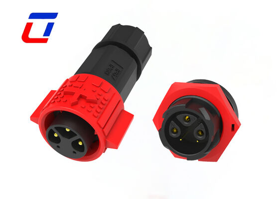 PA66 3+2 Pin M19 Wire To Board Connector Τύποι Συνδετήρα σήματος ηλεκτρικής ενέργειας