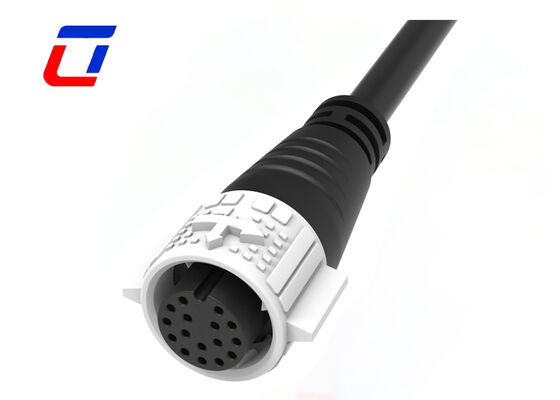 M19 16 Pin Σημάδι αρσενικό θηλυκό συνδετήρα Χρυσό επιχρισμένο IP67 συνδετήρες Αδιάβροχο