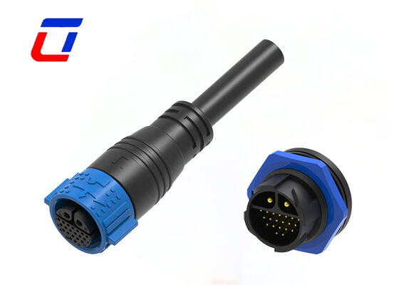 PA66 2+20 Pin M25 Συνδετήρας Δυναμικού Σημείου Εξωτερικού Αδιάβροχο LED Συνδετήρα