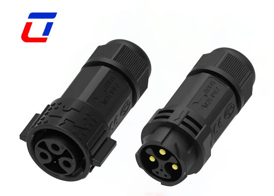 PA66 15A+5A M25 Άνδρας Γυναίκα Αδιάβροχος Συνδετήρας 3+3 Πολυπινών Συνδετήρες Για Αυτοκινήτου