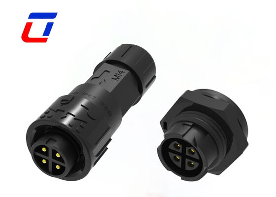 10A M16 4 pin σύνδεση αρσενικό σε θηλυκό καλής ποιότητας IP67 αδιάβροχη σύνδεση ισχύος