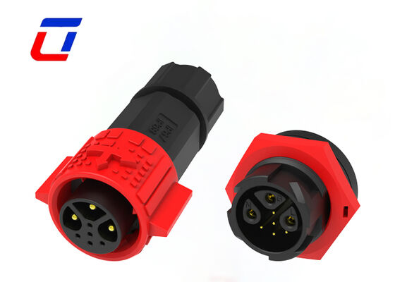 Τύποι συνδετήρων πολλαπλών ακίδων M19 3+5 ODM IP67 Αδιάβροχη υποδοχή σήματος τροφοδοσίας