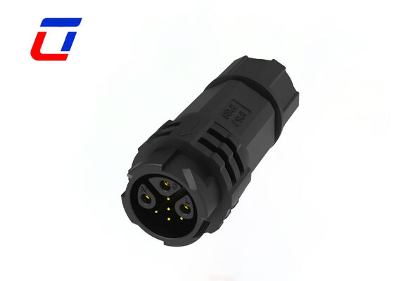 Τύποι συνδετήρων πολλαπλών ακίδων M19 3+5 ODM IP67 Αδιάβροχη υποδοχή σήματος τροφοδοσίας