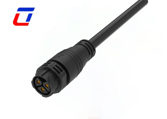 UL94-V0 3 Pin M25 50A Αδιάβροχος συνδετής καλωδίου αυτοκλείδωσης IP67 σύνδεσμος ρεύματος