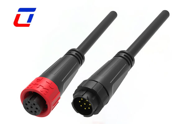 M16 8 Pin LED Wire To Wire/Board Connector 300V Αδιάβροχες συνδέσεις φωτισμού τοπίου