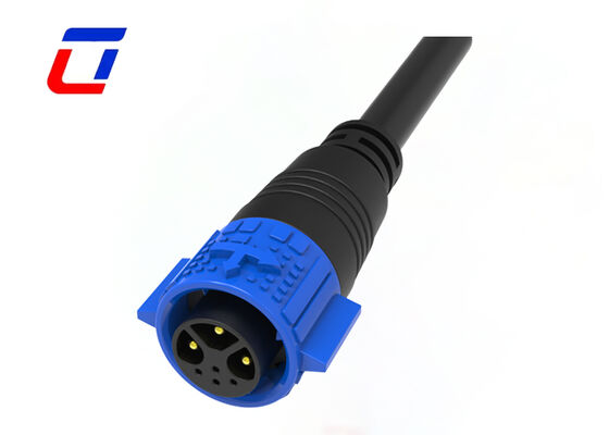 15A+5A M19 3+4 ακίδων IP67 Υποδοχές 300V Αδιάβροχο καλώδιο σύνδεσης σήματος τροφοδοσίας